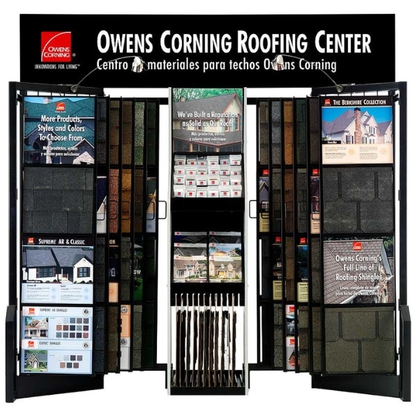 Owens Corning Roofing Center Custom Display
